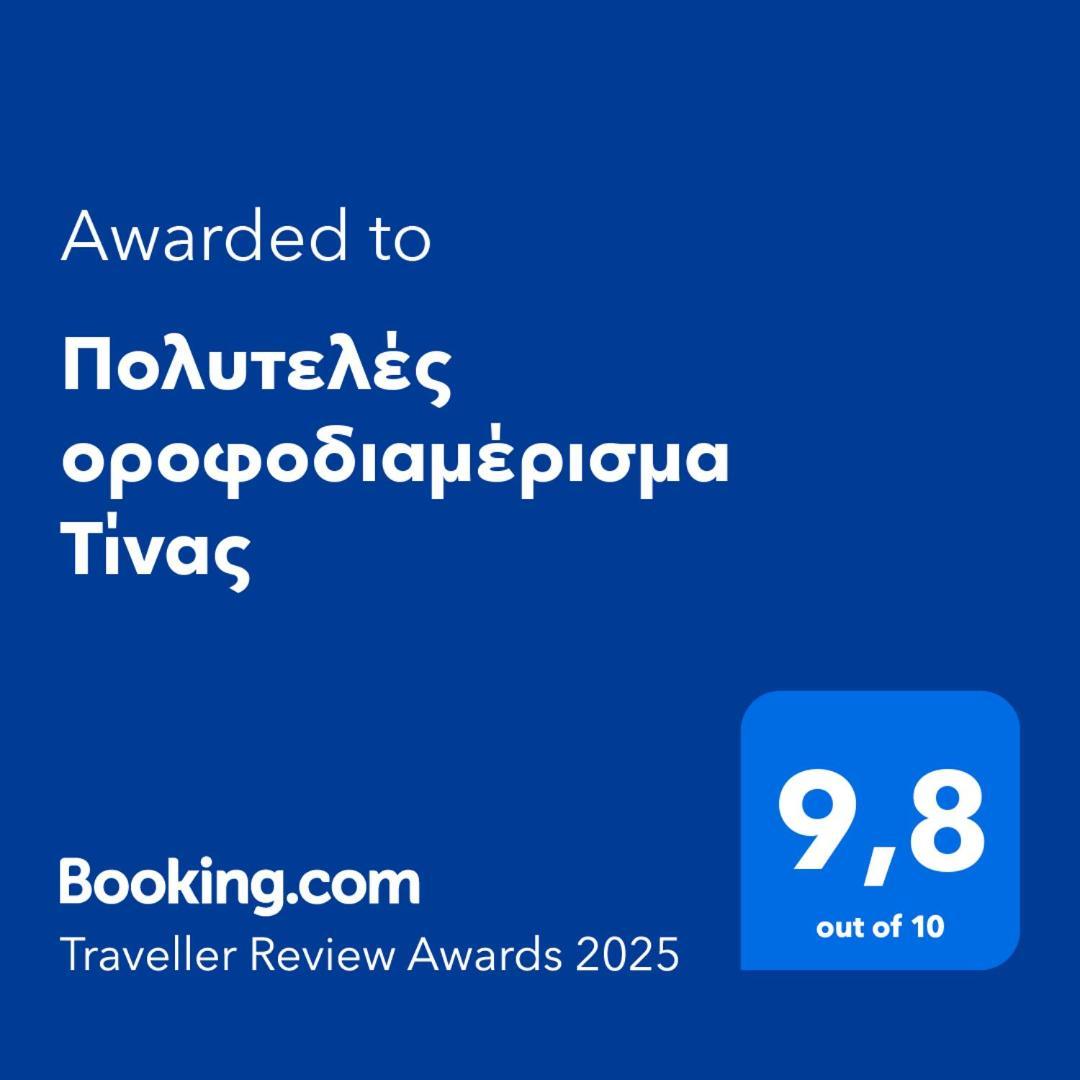 Πολυτελές Οροφοδιαμέρισμα Τίνας Volos Eksteriør bilde